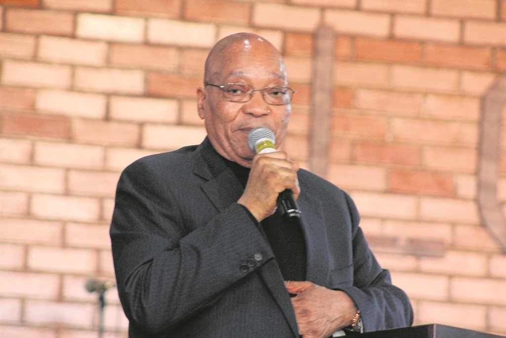 President Jacob Zuma called on church leaders to help with the problem of drugs and pray for peaceful elections. Photo by Mawande Dlali