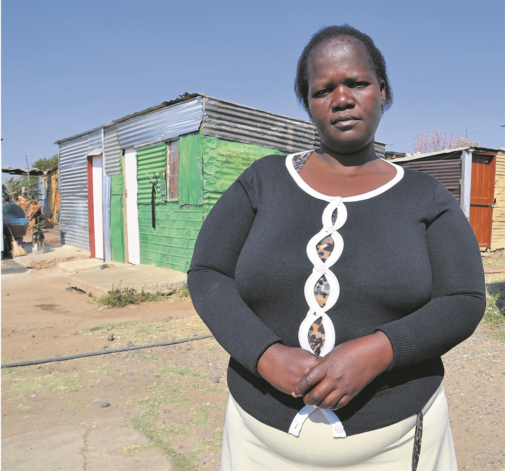 Wandiswa Mbambezeli desperately needs an ID and birth certificates for her three kids.     Photo by    Matshidiso     Legwale 