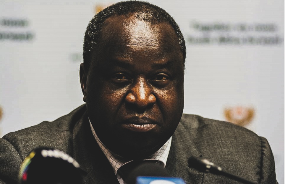Finance Minister Tito Mboweni’s medium-term budget policy statement was met with mixed reactions. Picture: Waldo Swiegers / getty images