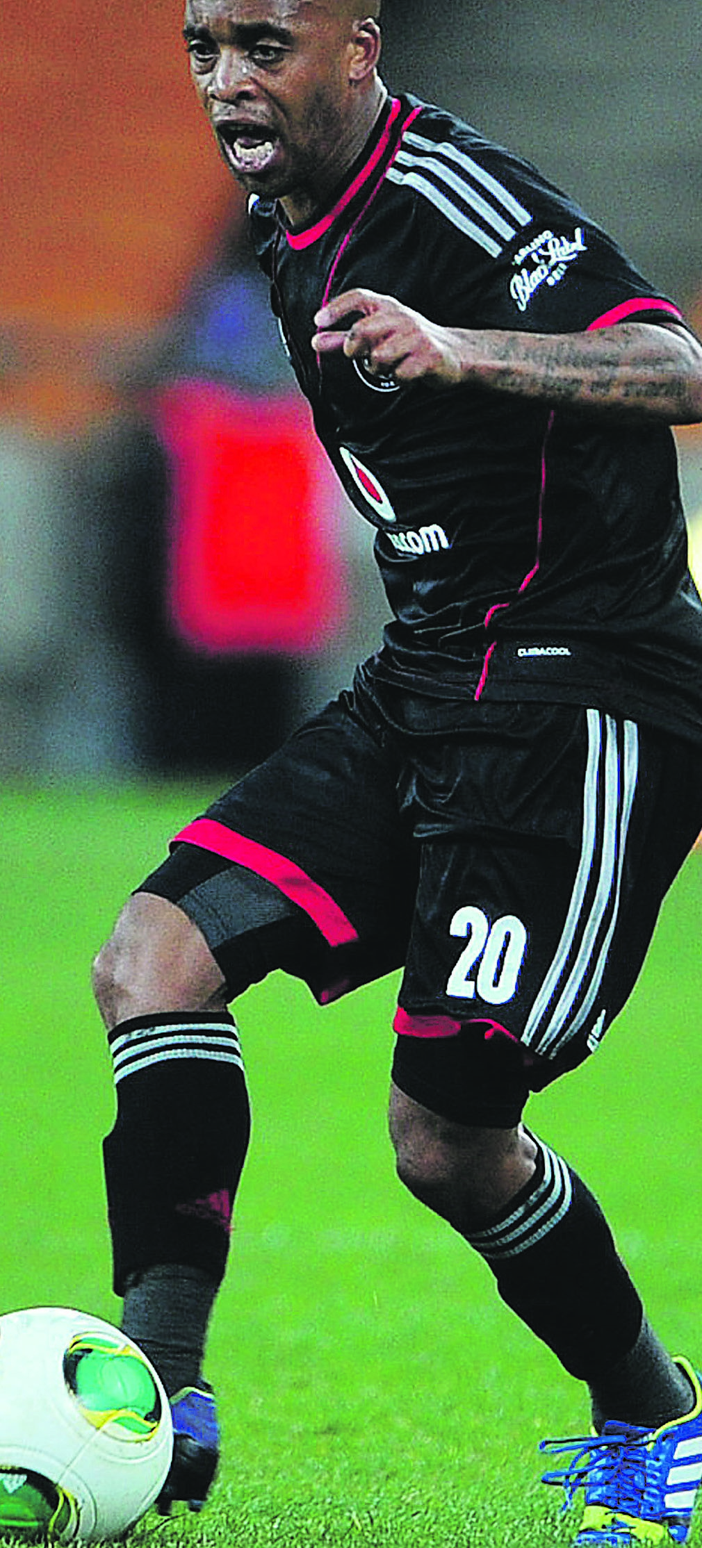 Orlando Pirates star player Oupa Manyisa is making a comeback after a lengthy absence. Photo by Trevor Kunene  