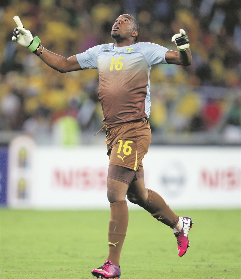 Itumeleng Khune is expected to be in goals. Picture: Steve Haag / Getty Images  