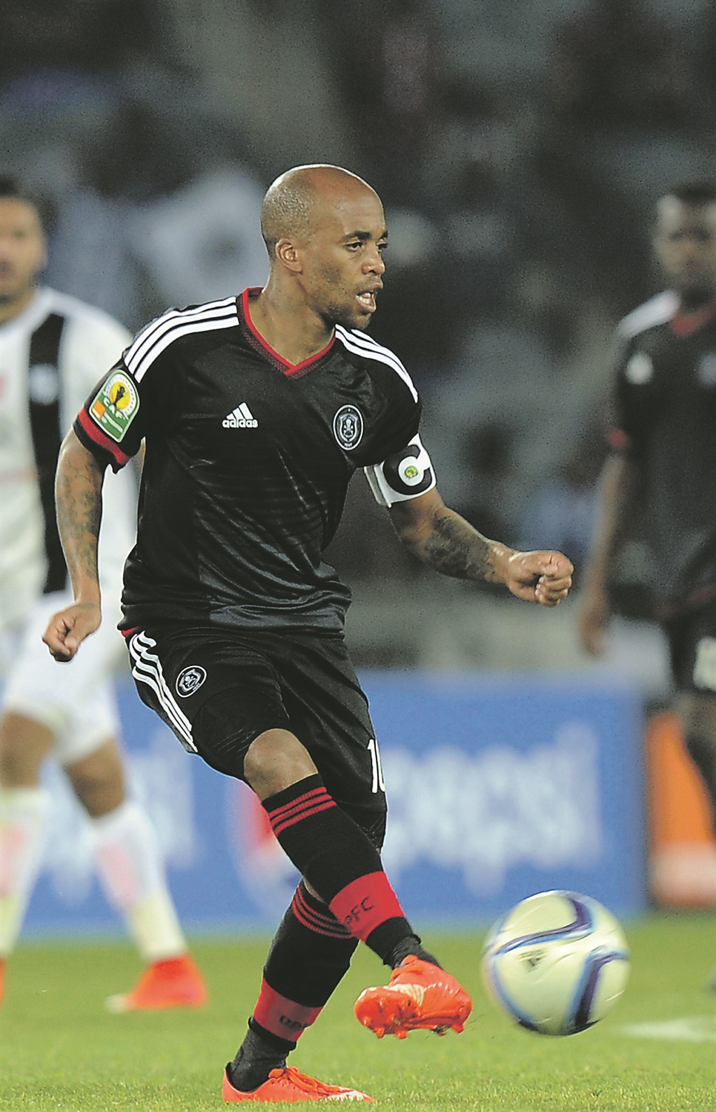 Oupa Manyisa will be back in action in the Soweto derby on Saturday. Picture: Gallo Images 
