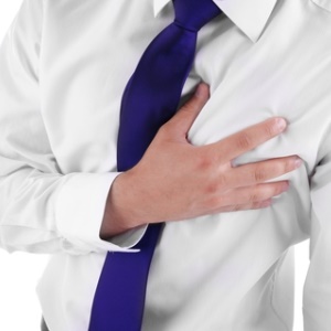 Chest pain from Shutterstock
