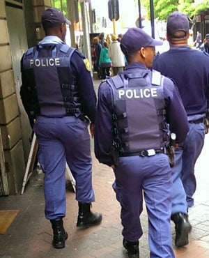 Police officers. (Duncan Alfreds, News24)