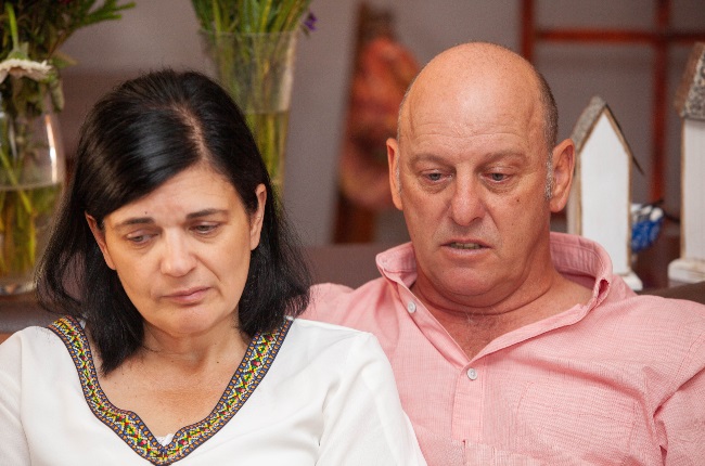 Myrtle and Pieter Drury are devastated by the deaths of their daughter and her boyfriend. (PHOTO: Jacob Morake)