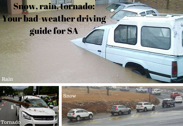 <B>EXTREME WEATHER IN SA:</B> Whether it's snow, heavy rains or strong winds, we have 3 guides for safely navigating poor roads in SA. <I>Image: Wheels24</I>