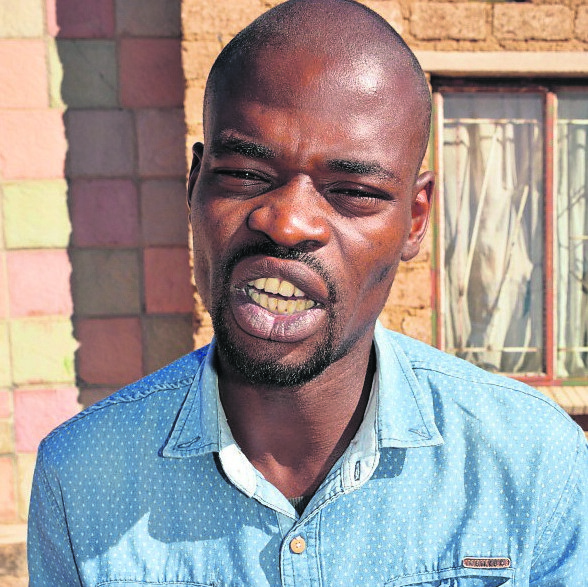Samuel Rankoe says his former girlfriend played him.      Photo by Bongani Mthimunye 
