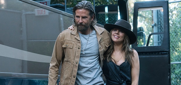 Bradley Cooper and Lady Gaga in the movie A Star is Born. (Warner Bros)