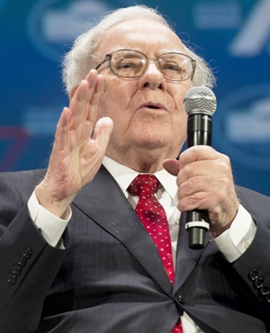 Warren Buffett. (AFP)