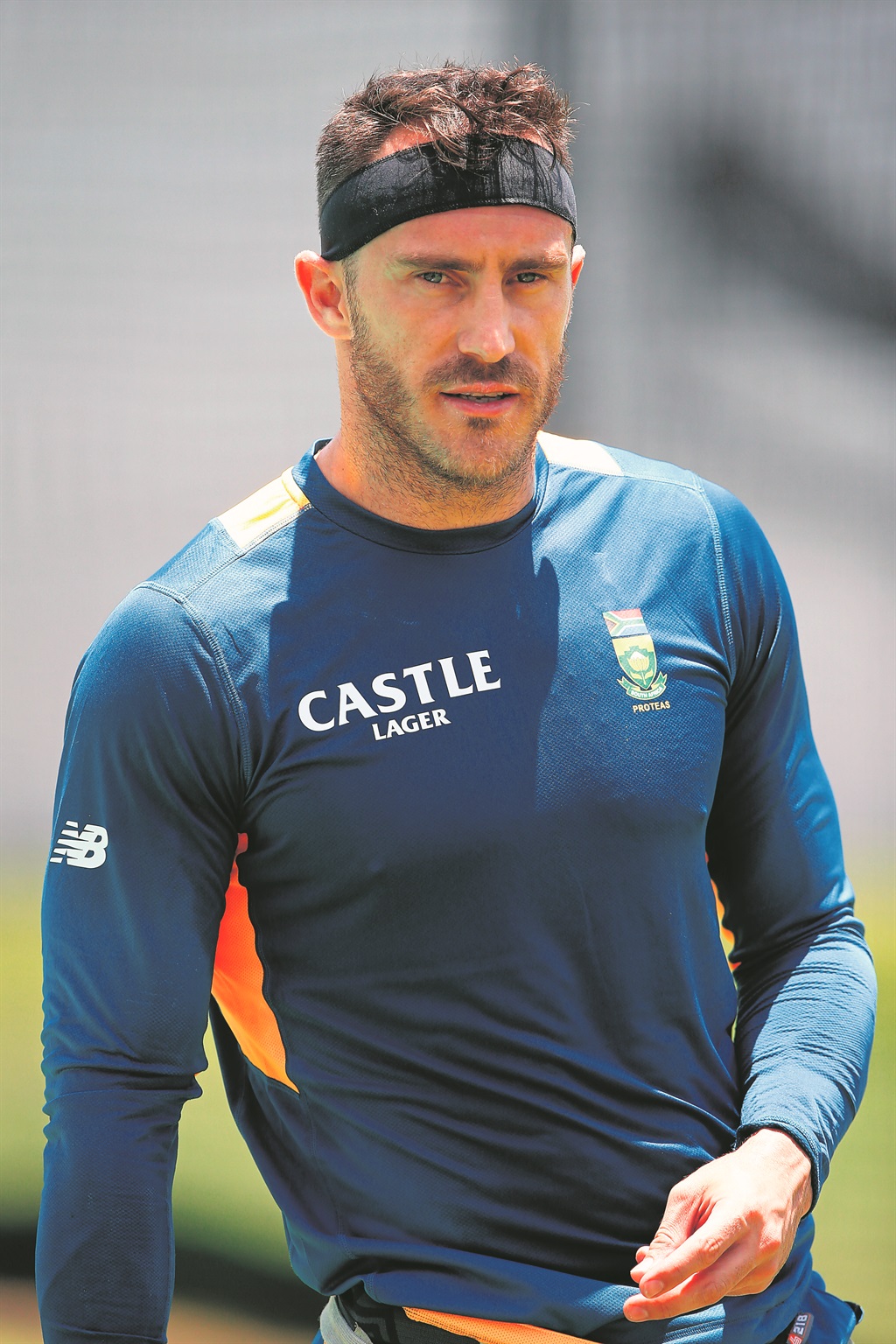 Faf du Plessis gaan instaan vir die beseerde AB de Villiers in die komende toetsreeks teen Nieu-Seeland.  Foto: Getty Images 