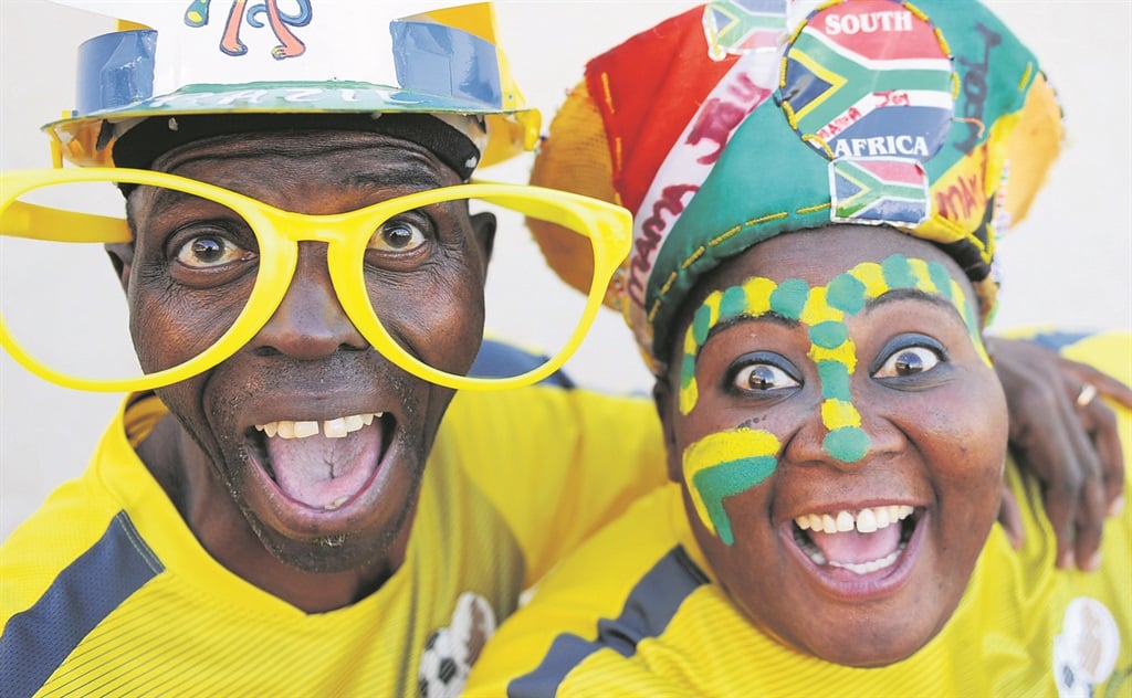 From left: Saddam Maake and Mama-Joy Chauke are over the moon about travelling to the Rio Olympics in Brazil.         Photo by Jabu Kumalo 