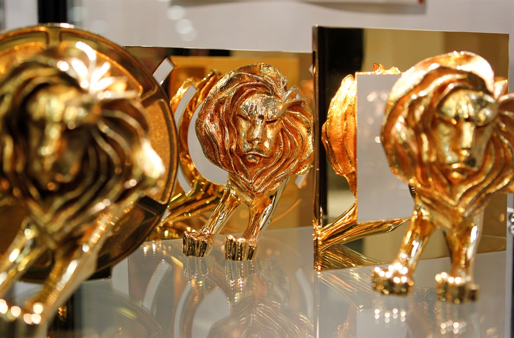 Cannes Lions Grand Prix Trophy Awards.(Photo by Mandoga Media/picture alliance via Getty Images)