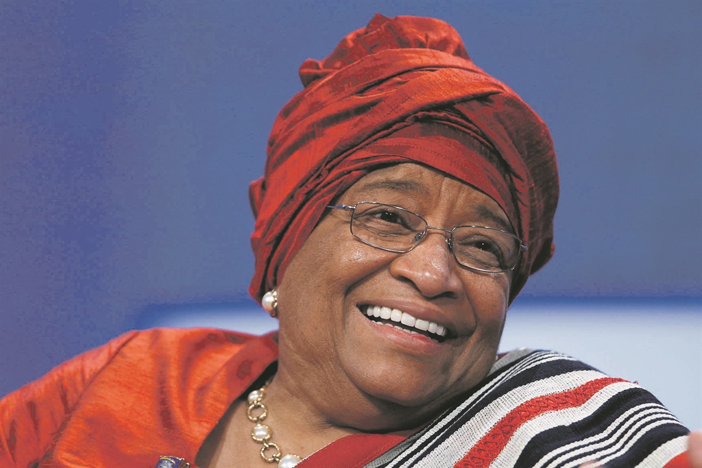 Liberia’s president, Ellen Johnson Sirleaf. Picture: Reuters 