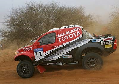 <b>NKOMAZI - ARE YOU READY?</b> Johan and Werner Horn and their Toyota Hilux are ready to do battle in the Nkomazi 450 over August 7/8. <i>Image: Supplied</i> 