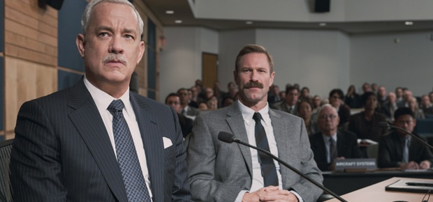 Tom Hanks and Aaron Eckhart In Sully. (Times Media Film)