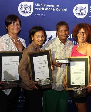 (From left) Essolita Poole, Ashleigh-Ann May, Viona Kapank and Anastasia Smith. (Supplied) 