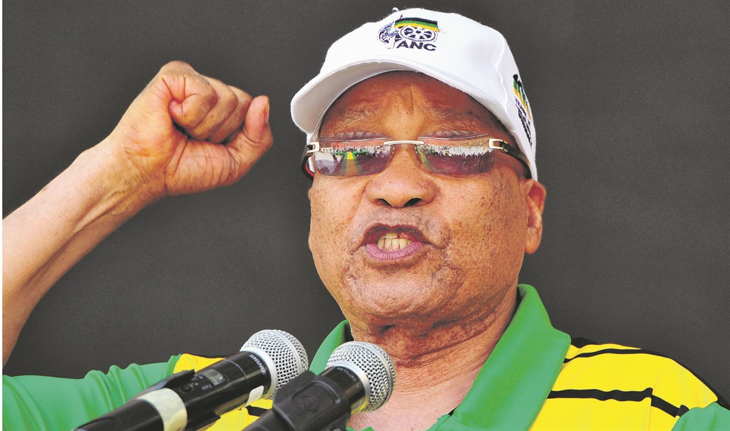 DEMOLITION MAN President Jacob Zuma inadvertently strengthened our democracy Picture: Werner Hills / foto24 