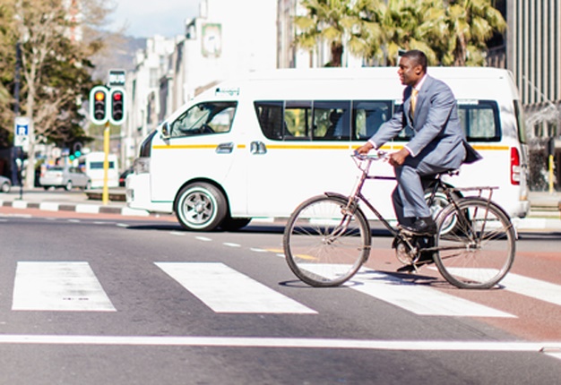 <B>SHARING THE ROAD:</B> Vulnerable cyclists share the road with cars and trucks daily. Respect and obeying the law is critical to reducing SA's horrendous road death toll. <I>Image: iStock</I>