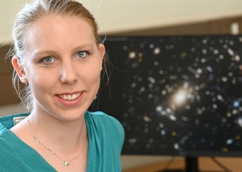 Ontmoet Tuks se eerste post-doktorale gegradueerde in astrofisika