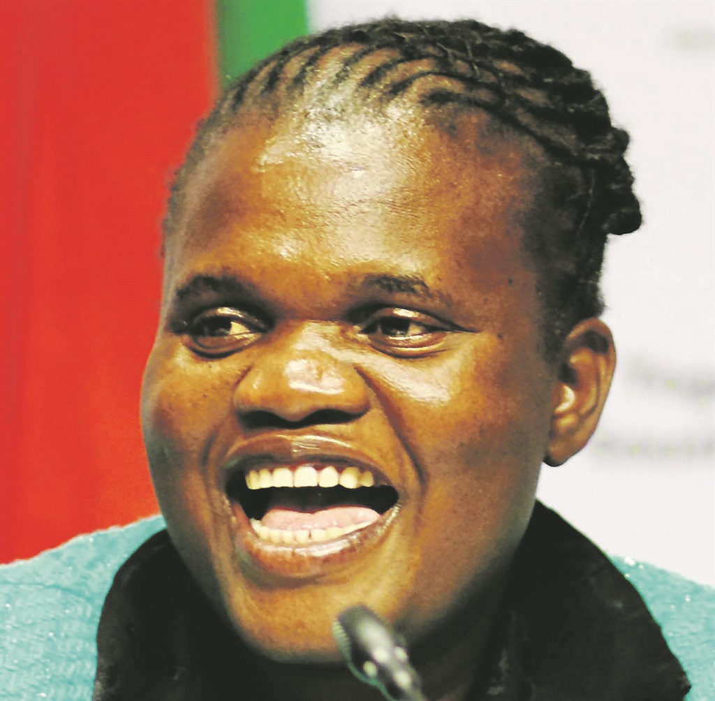 Faith Muthambi. Picture: Jan Gerber 