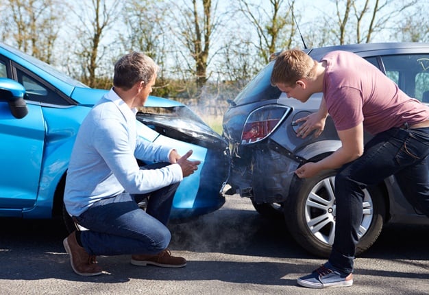 <B>YOU HIT ME!</B> It is important to know what to do when a foreign driver hits your car. <I>Image: iStock</I>