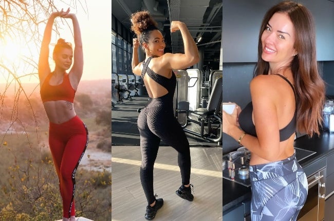 Shashi Naidoo, Amanda du-Pont and Cindy-Nell Roberts working on their summer bodies. (Photo: Instagram)