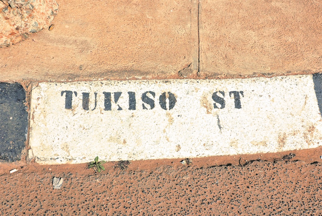Diepkloof residents said the names of some streets in the area are spelled incorrectly.     Photos by Thabo Monama 