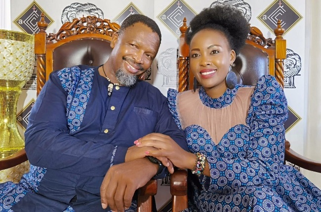 This weekend veteran actor Sello Maake ka Ncube and Pearl Mbewe celebrated their union after sealing the lobola negotiation. 