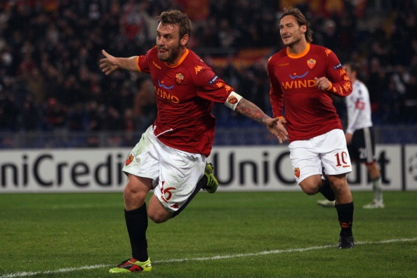 AS Roma captain Daniele De Rossi