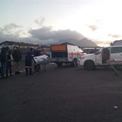 Taxi bosses gunned down outside a retail store
