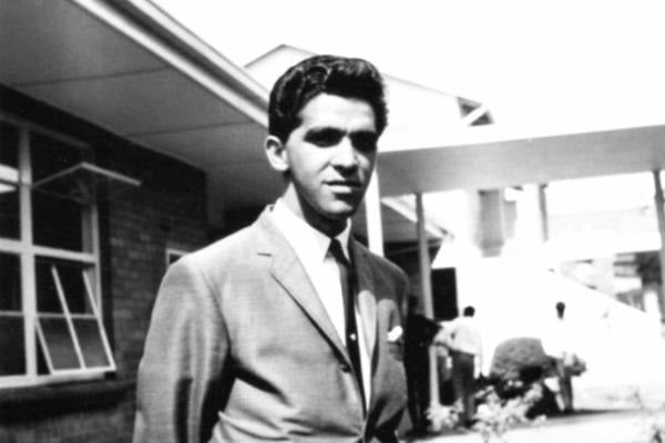 Ahmed Timol, a 29-year-old Roodepoort teacher and anti-apartheid activist who fell from the 10th floor of the security police building in Johannesburg in 1971.
