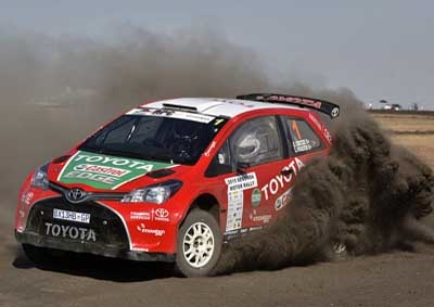 <b>REIGNING RALLY CHAMPIONS:</b> Poulter/Howie need a win at Bela-Bela if the want to keep the Ford pair  in their sight.<i> Image: Dave Ledbitter</i> 