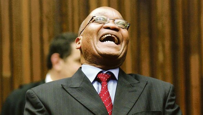 Jacob Zuma. Picture: Haldon Krog