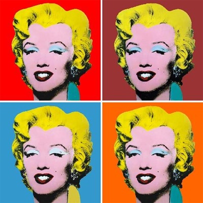 Andy Warhol's '9 Marilyns' are included in the collection. 