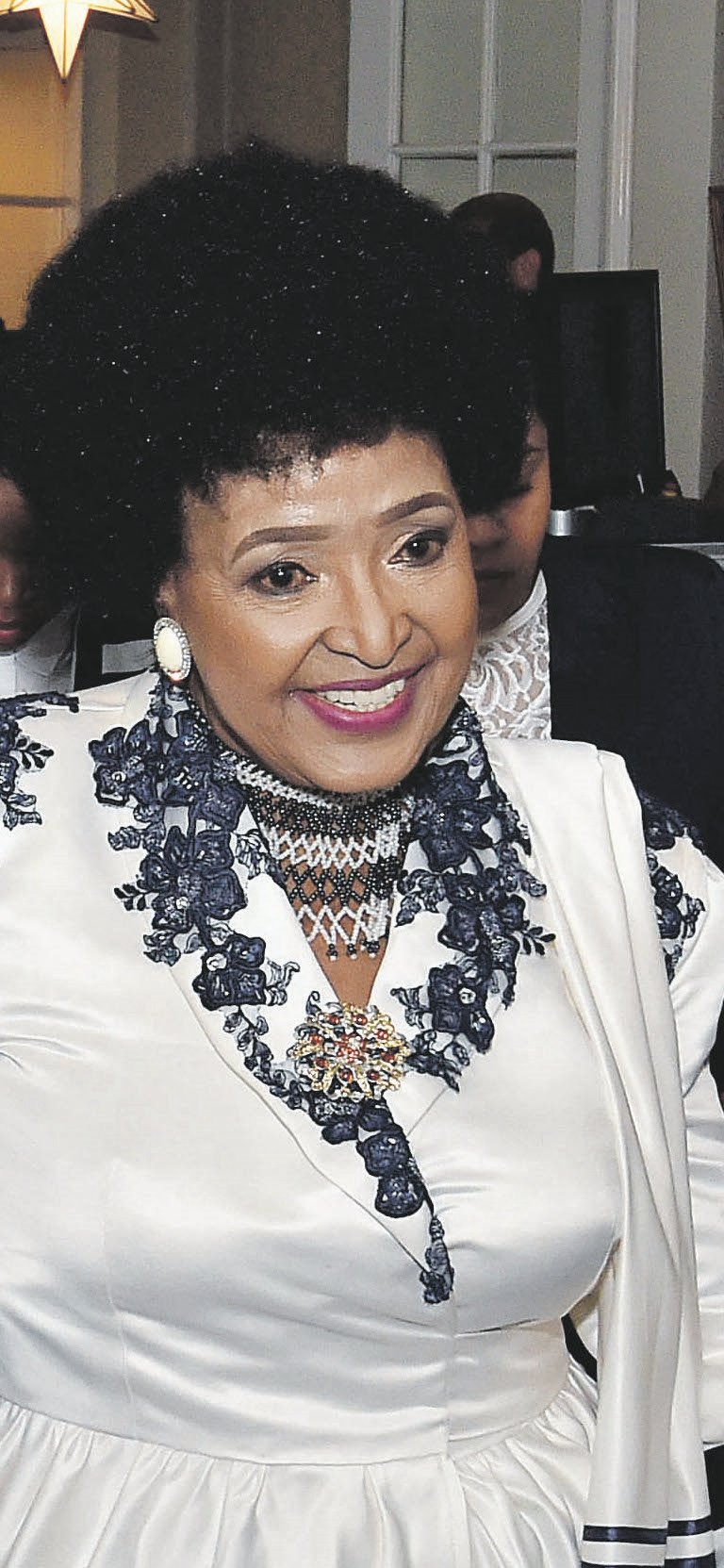 beauty beyond words Winnie Madikizela-Mandela over the decades. Inset: The day she married Nelson Mandela  