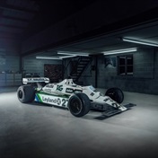 The Williams Racing FW07/04 that was painstakingly restored for the Jeddah GP