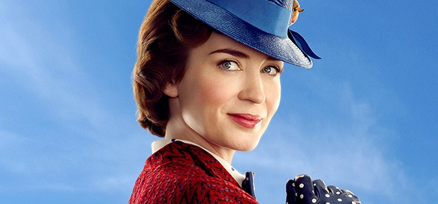 Emily Blunt as Mary Poppins in Mary Poppins Returns. (Disney)