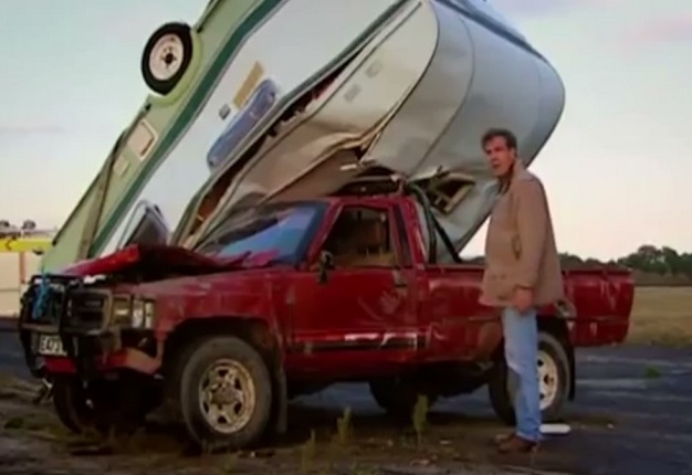 <b>FAREWELL 'JEZZA':</b> Toyota released a tribute clip highlighting sacked Top Gear presenter Jeremy Clarkson's best moments with the brand.  <i>Image: Toyota</i> 