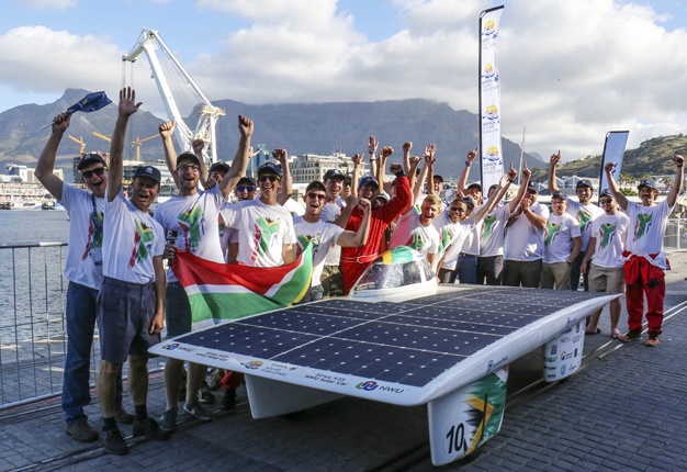 <B>SOLAR CHALLENGE:</B> 11 teams. driving solar-powered cars, took on the 2016 SA Solar challenge. <I>Image: Supplied</I>