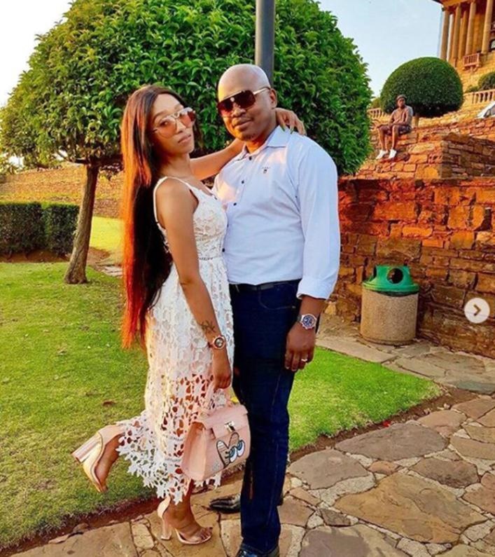 Nico Matlala with his fiancé Lebo Mabe in happier times. Daily Sun, 22 November.