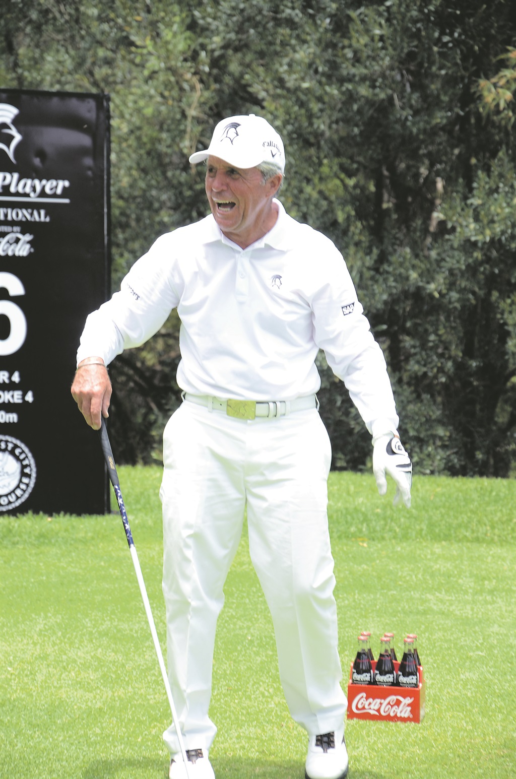 BUDDY Gary Player has fond memories of Arnold Palmer  PHOTO: happy mnguni  