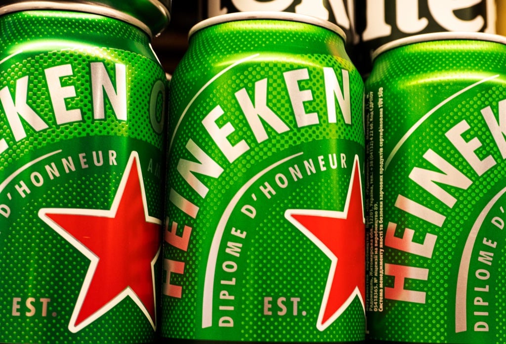 Heineken intends to acquire Distell, the world's second-largest brewer 