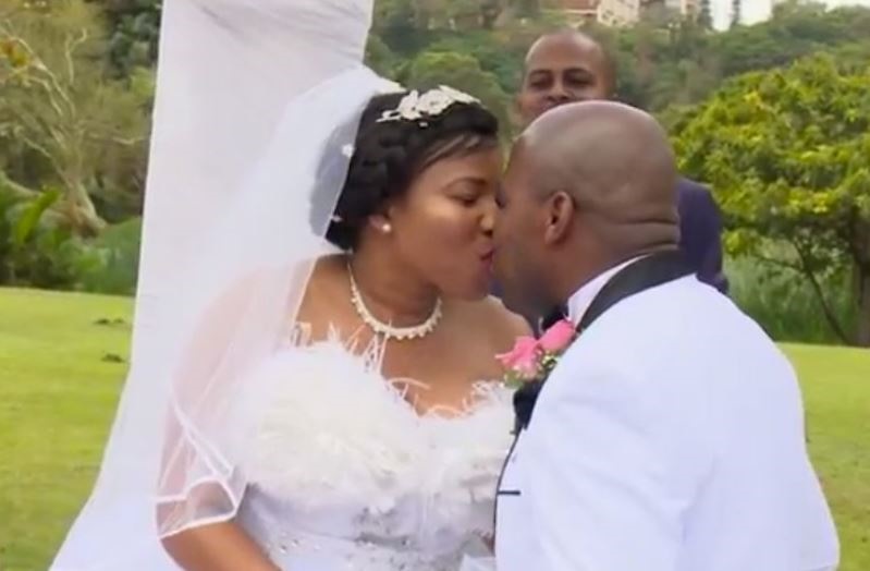 Newly weds: Nozipho and Nkulu Khumalo