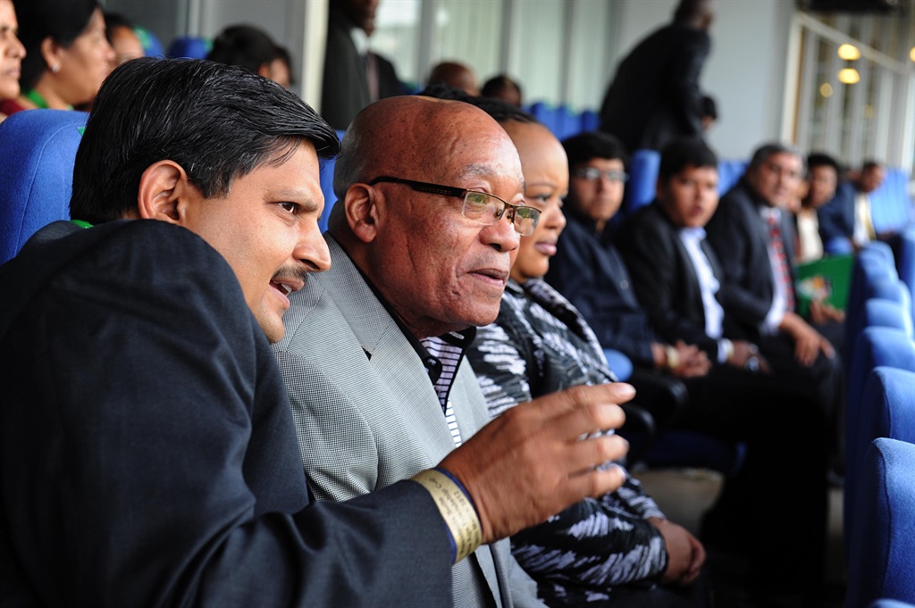  Atul Gupta and President Jacob Zuma.  Picture: Siyabulela Dudu/GCIS 