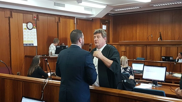 We can only speculate about the discussion between
Christopher Panayiotou and his defence attorney during the adjournment

