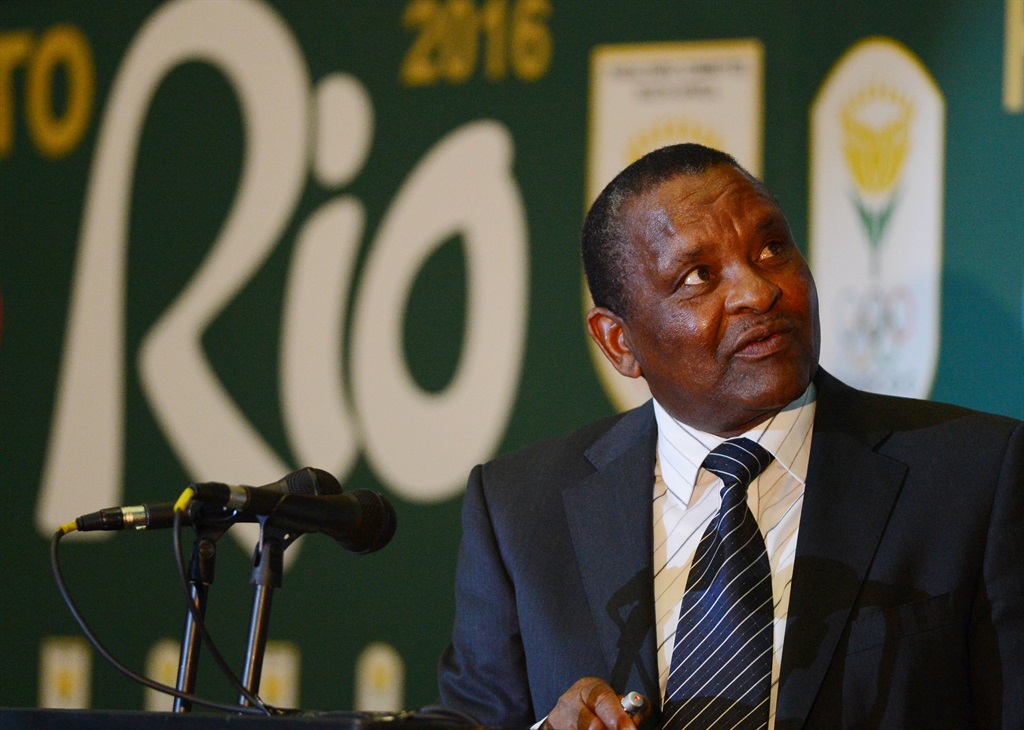 Sascoc President, Gideon Sam. Picture: Barry Aldworth/BackpagePix  