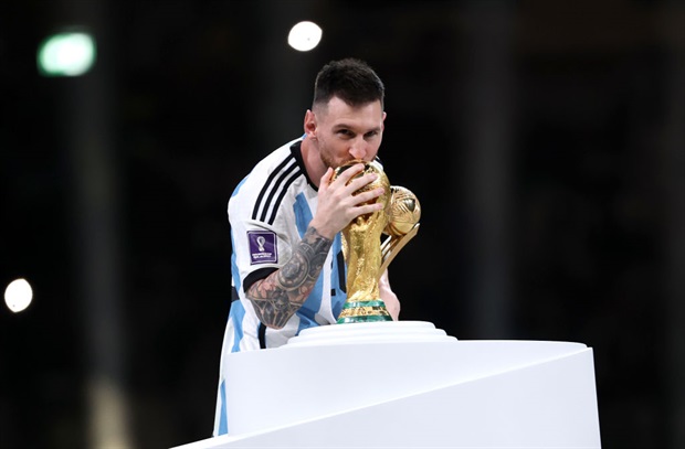 Finally, Lionel Messi lifts World Cup trophy: Emotions, tears, joy for  Argentina captain's crowning achievement in potentially his last FIFA  tournament