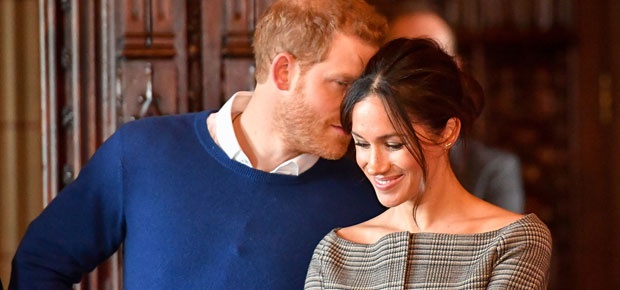 Prince Harry and Meghan Markle visit Wales. (Photo: Getty Images)