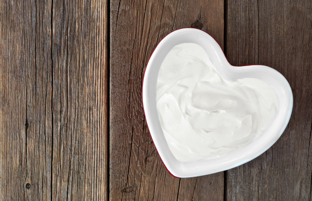 A bowl of Greek yoghurt