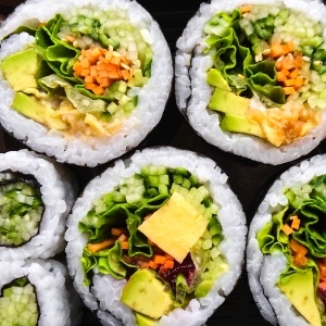 Vegetarian sushi – iStock